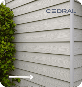 bardage en pvc cedral