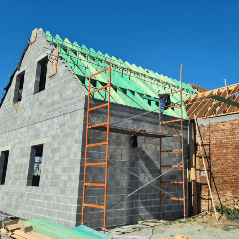 Réalisation charpente CBR rénovation création d'une nouvelle charpente CBR rénovation