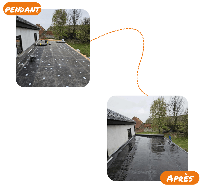 toiture plate 2 réalisation cbr rénovation optim toiture plate réalisation 2 par CBR rénovation